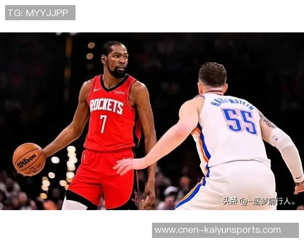 合砍62分！火箭官方赢球海报：杜兰特与申京携手登上封面